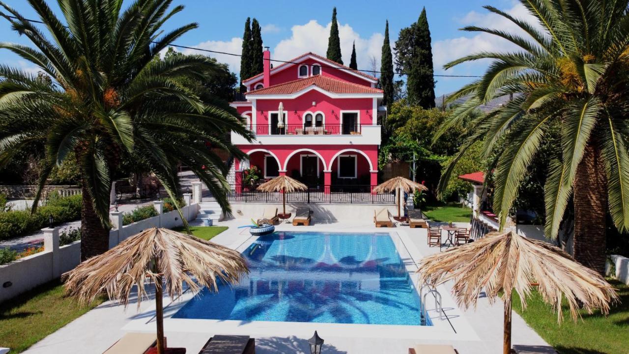 Zissis Villa & Pool 5Min Drive To Beach Kato Yerakarion ภายนอก รูปภาพ